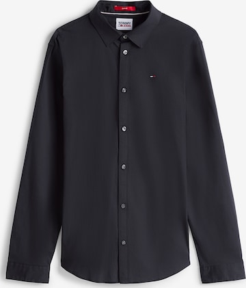 Chemise Tommy Jeans en noir : devant