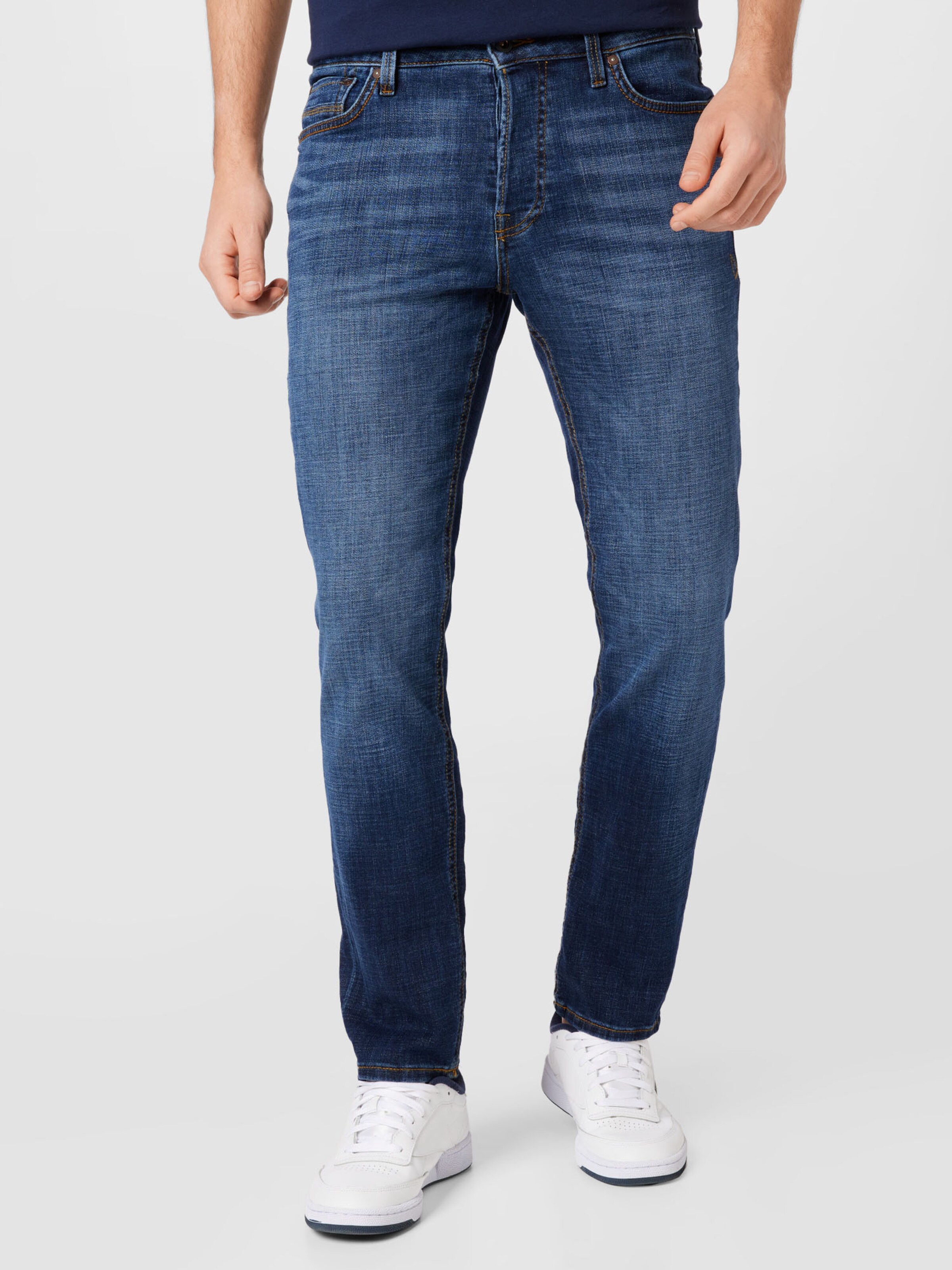 Uomo Abbigliamento JACK & JONES Jeans Tim in Blu Scuro 