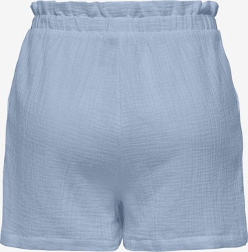 JDY Regular Shorts 'Theis' in Blau