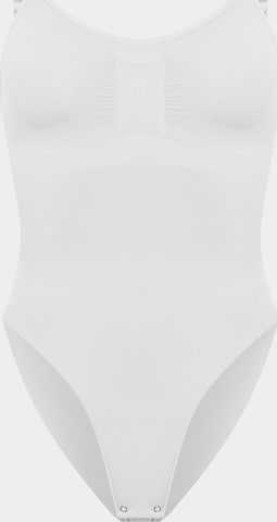 Body modelant 'Bodysuit Sculpting Shapewear mit Slip' cfab (formerly creamy fabrics) en blanc : devant