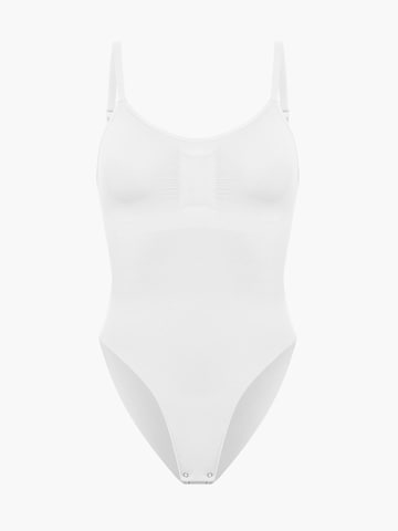 creamy Shapingbody in Weiß: Vorderseite