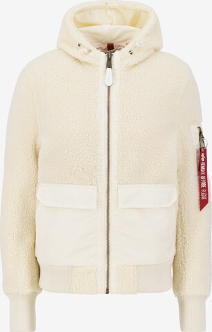 ALPHA INDUSTRIES Overgangsjakke i beige: forside