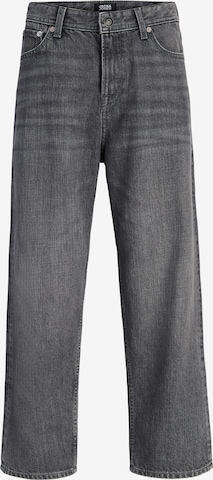 pilka Jack & Jones Junior „Baggy“ Džinsai 'JJIALEX JJORIGINAL': priekis