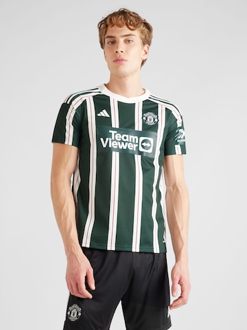 ADIDAS PERFORMANCE Tricot 'Manchester United 23/24' in Groen: voorkant