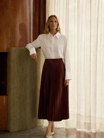 Touché Privé Rock 'Pleated Skirt'‌‌‌‌‌ in Rot