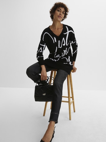 bonprix Pullover in Schwarz