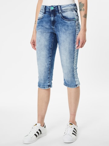 Soccx Jeans in Blauw: voorkant