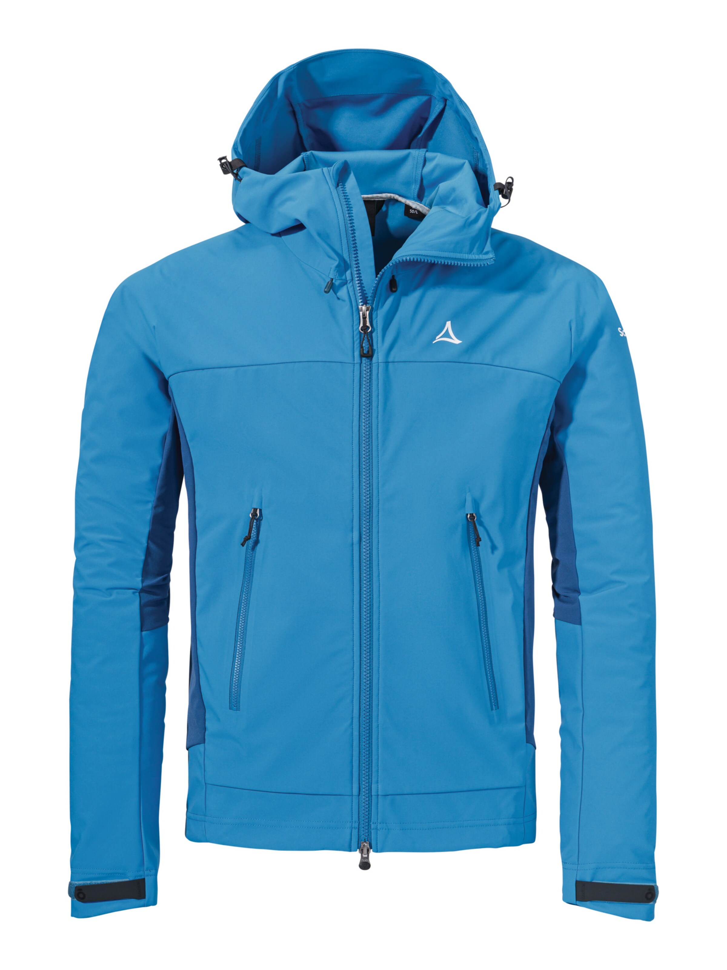 Veste outdoor ' Mountain Softshell Jk Style Blaueis MNS ' Schöffel en bleu : devant