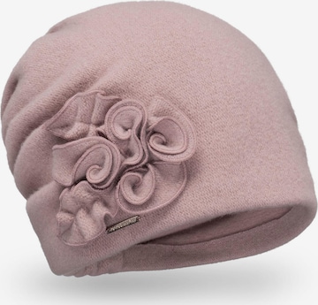 Bonnet '7076' Vivisence en rose : devant