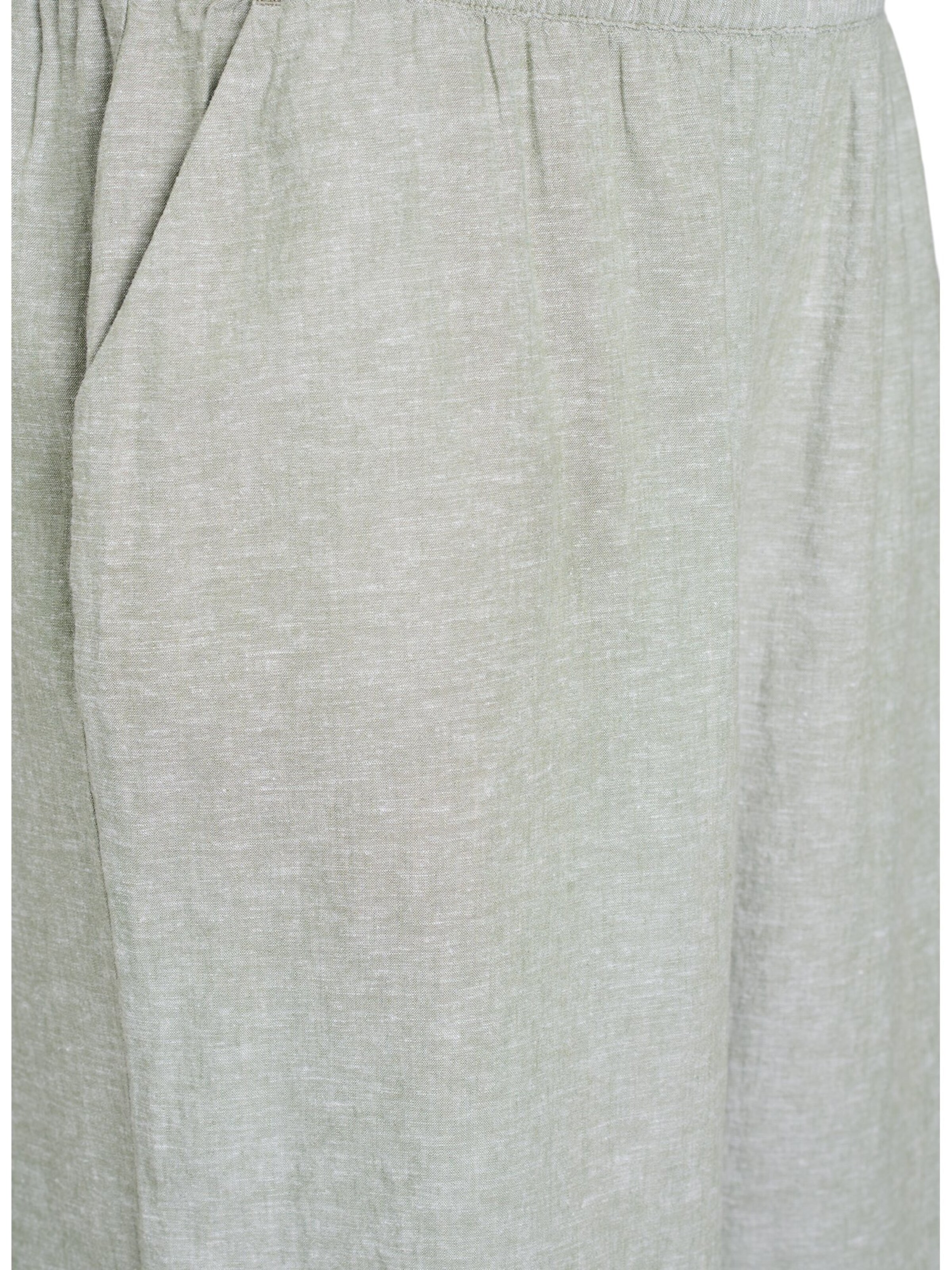 Zizzi Свободный крой Штаны 'Vlina' в Зеленый