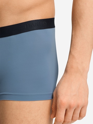 Hanro Boxershorts ' Micro Touch ' in Blauw