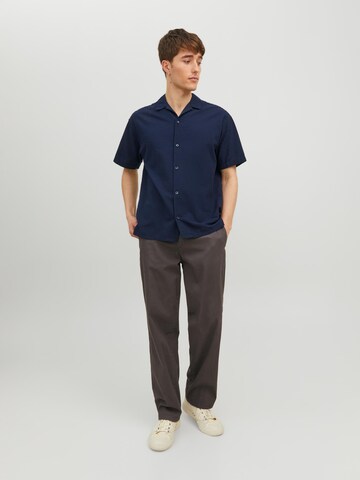 Coupe regular Chemise 'PALMA' JACK & JONES en bleu