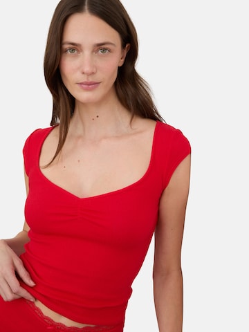 ETAM Slaapshirt 'Vanity' in Rood