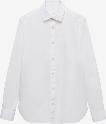 MANGO TEEN Regular fit Button Up Shirt 'Classy6' in White: front