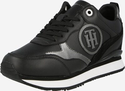 Sneaker bassa TOMMY HILFIGER di colore grigio argento / nero, Visualizzazione prodotti