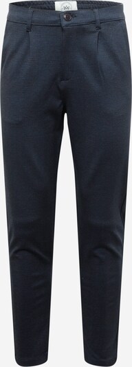 Pantaloni con pieghe Kronstadt di colore navy / nero, Visualizzazione prodotti