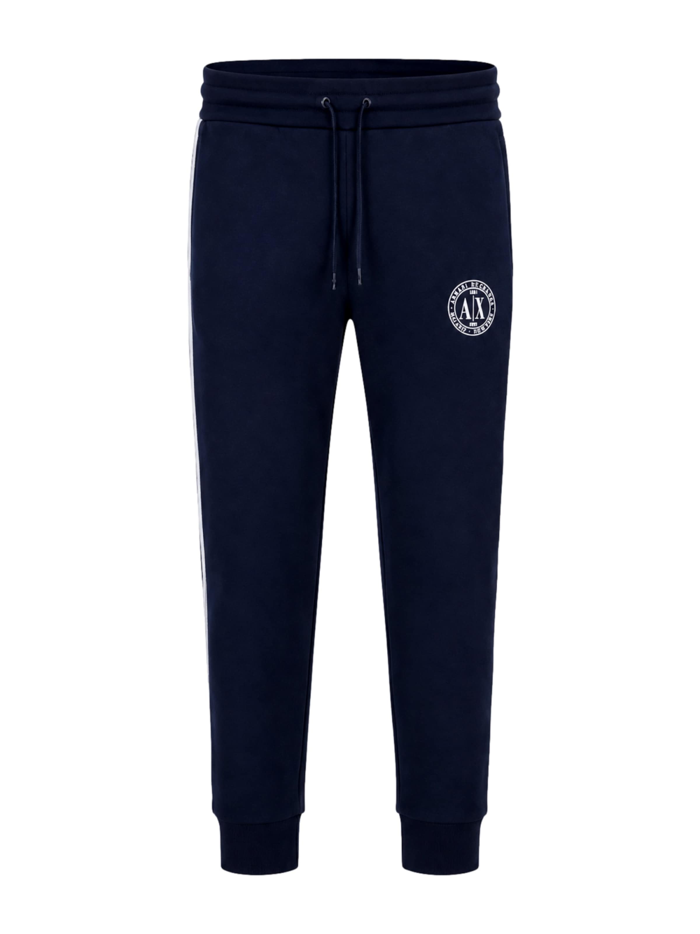 Tapered Pantaloni di Emporio Armani in blu: frontale