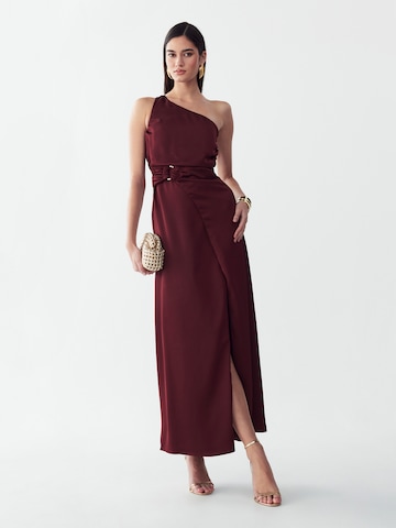 BWLDR Kleid 'NIALL' in Rot: Vorderseite