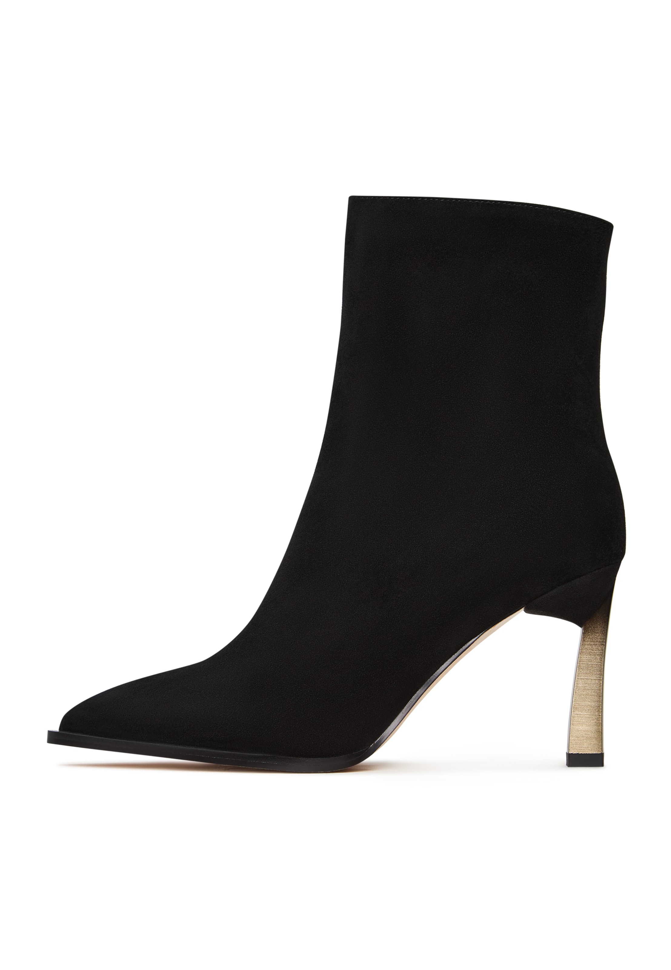 CESARE GASPARI Bootie in Black: front