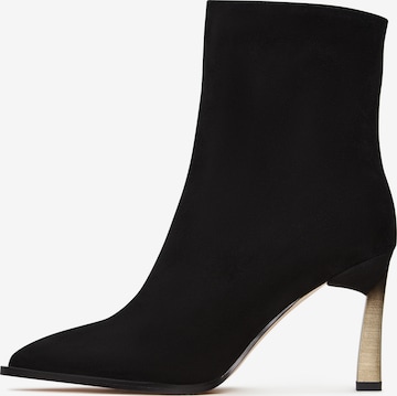 Bottines CESARE GASPARI en noir : devant