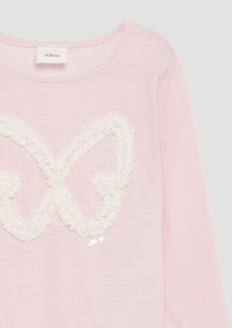 T-Shirt s.Oliver en rose