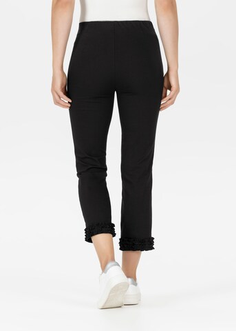 STEHMANN Regular Hose in Schwarz