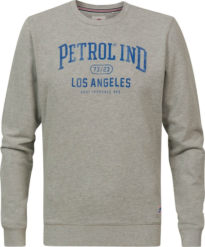 Petrol Industries Sweatshirt in Graumeliert