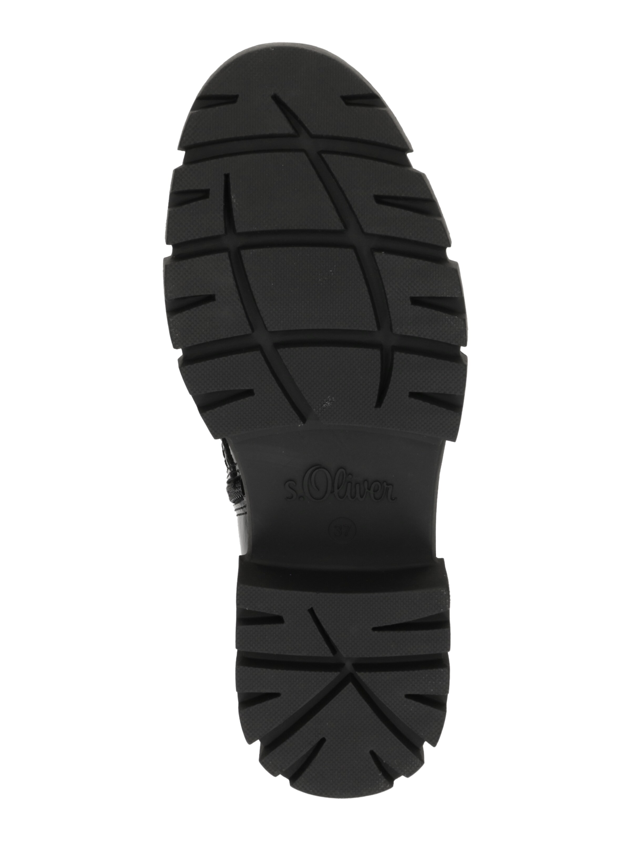 s.Oliver Lace-up bootie in Black