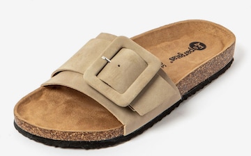 Espargatas Strand-/badschoen 'Greta' in Beige: voorkant