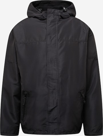 Brandit Between-Season Jacket in Black: front