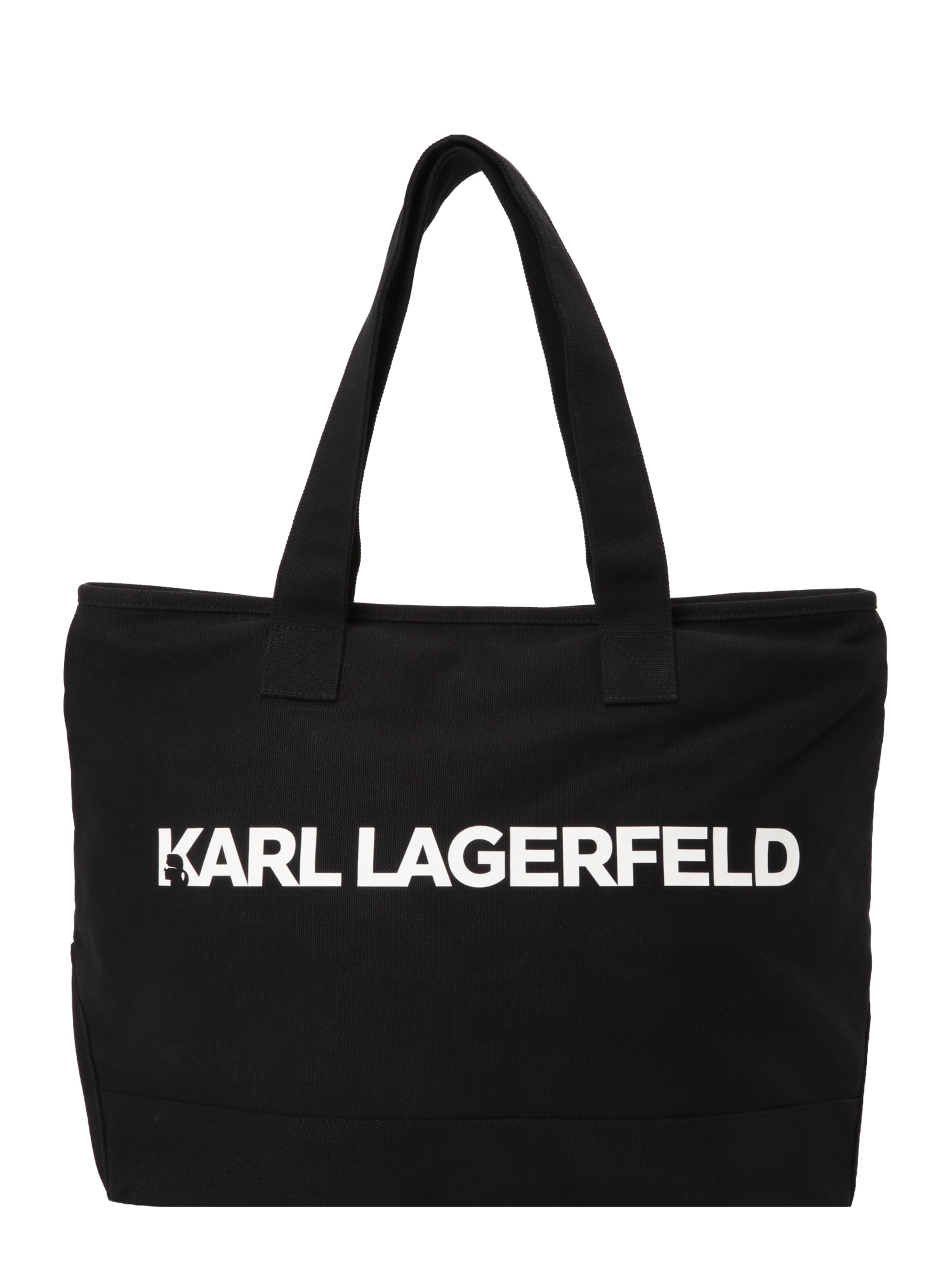 Karl Lagerfeld - Shopper 'ESSENTIAL' en negro: frente