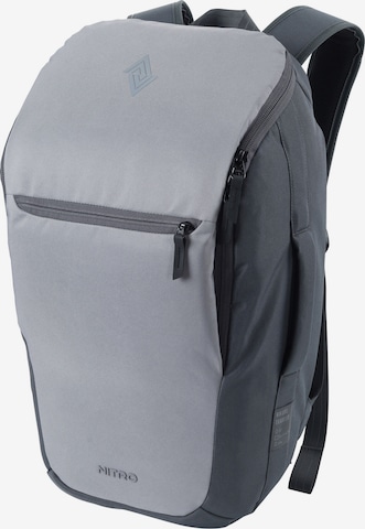 NITRO Rucksack 'Tagesrucksack NIKURO TRAVELER' in Grau: Vorderseite