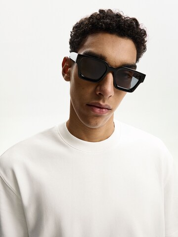 Bershka T-Shirt in Weiß