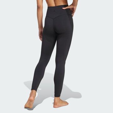 ADIDAS PERFORMANCE Skinny Sportbroek 'All Me Sculpt' in Zwart