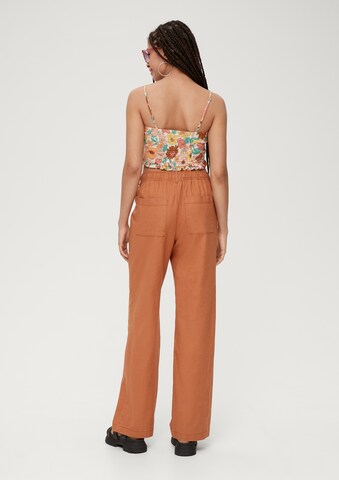 QS Loose fit Trousers in Brown