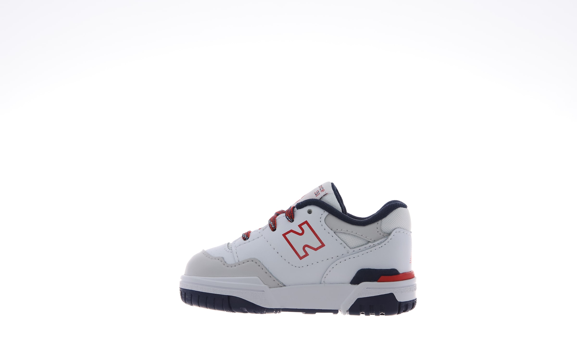 Baskets '550' new balance en blanc : devant