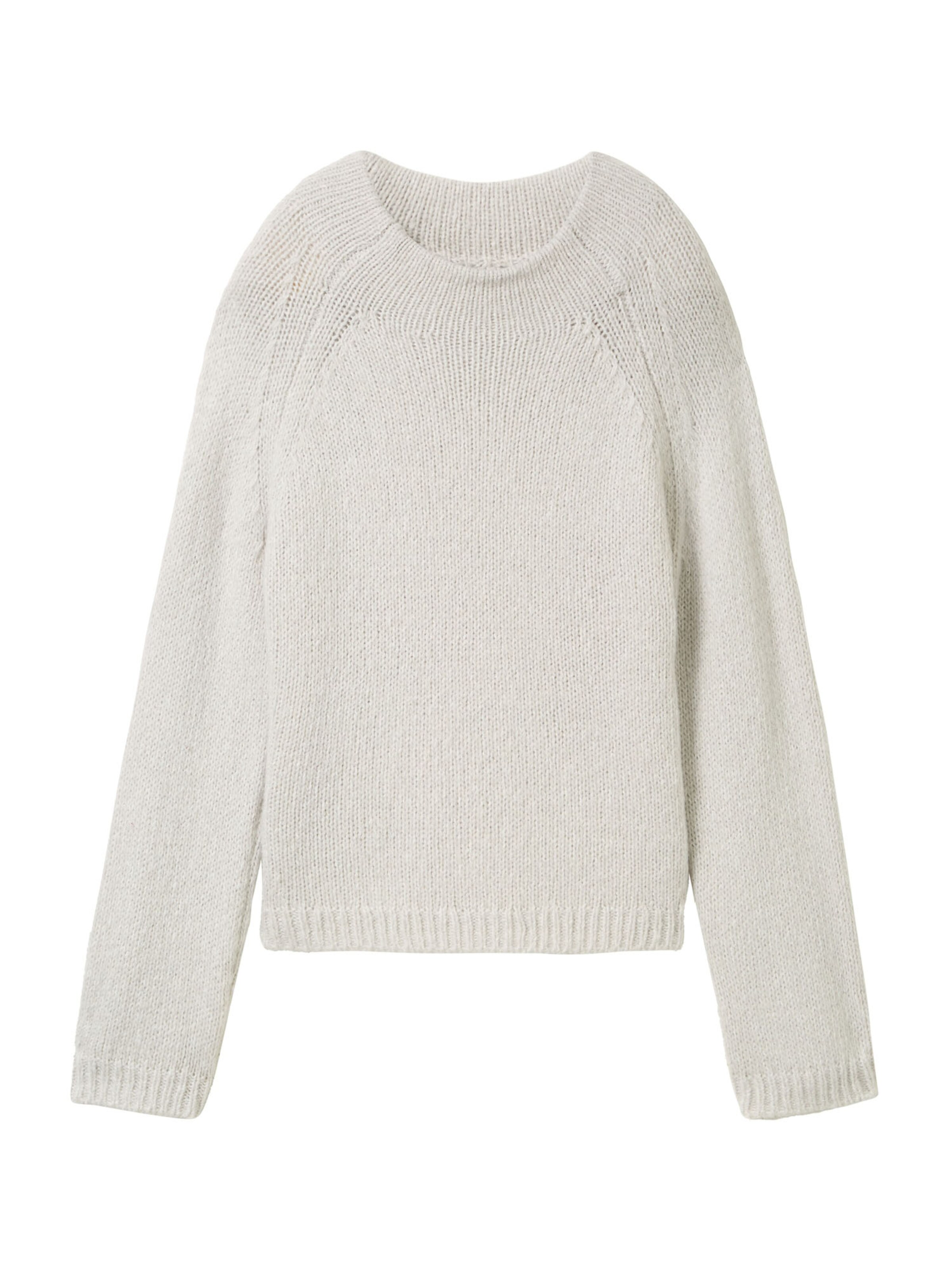 TOM TAILOR Sweater in Grey: front