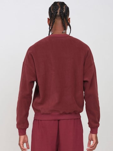 Sweat-shirt 'Pile Girocollo' OWN Off With Nature en rouge
