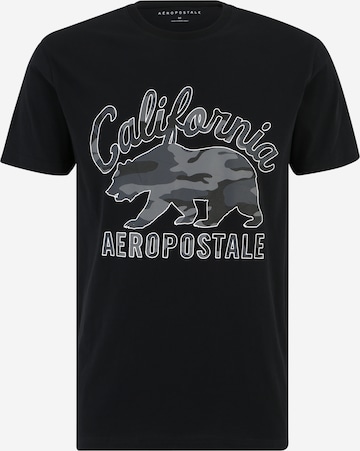 AÉROPOSTALE Shirt in Zwart: voorkant