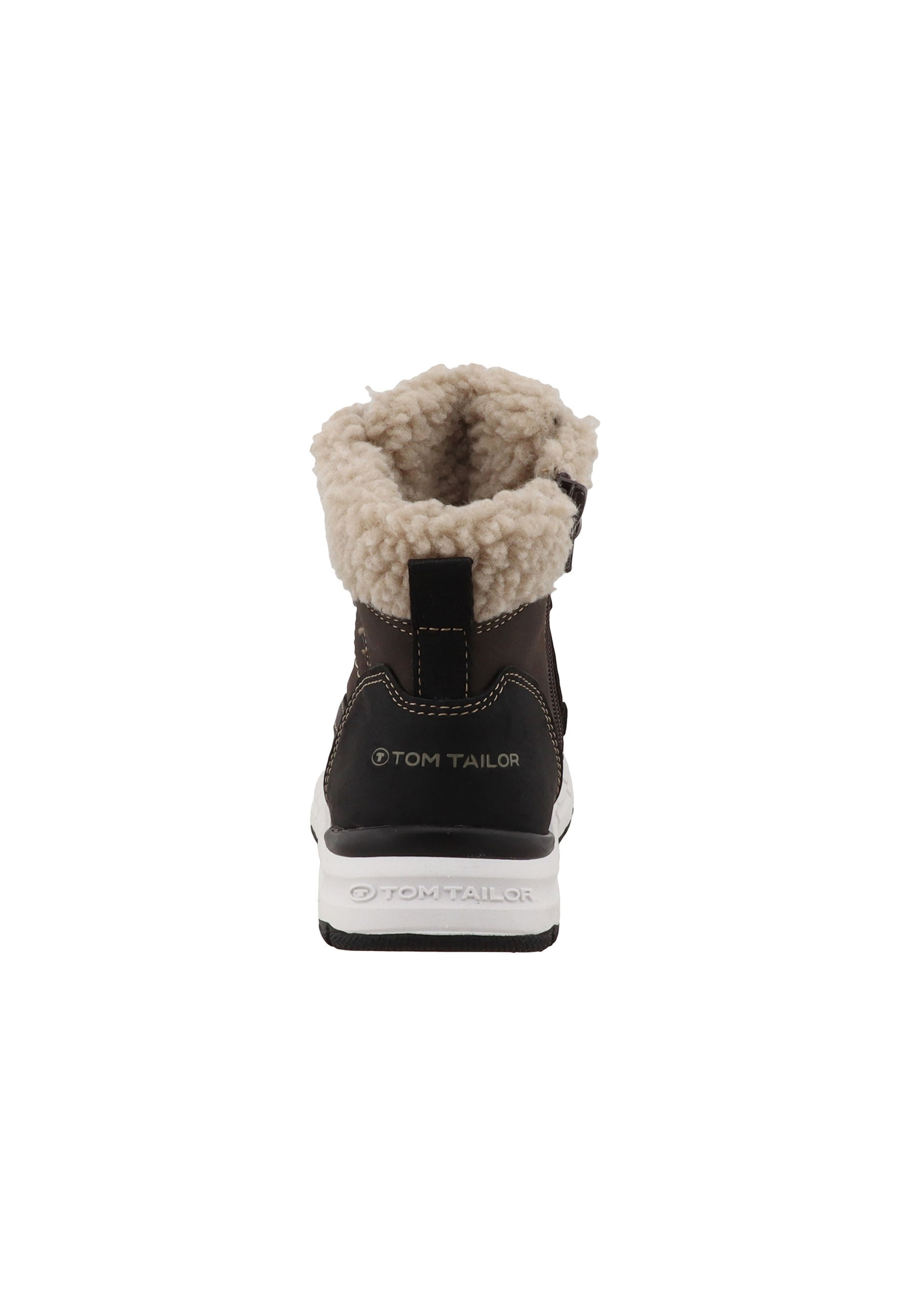 TOM TAILOR - Bota em preto
