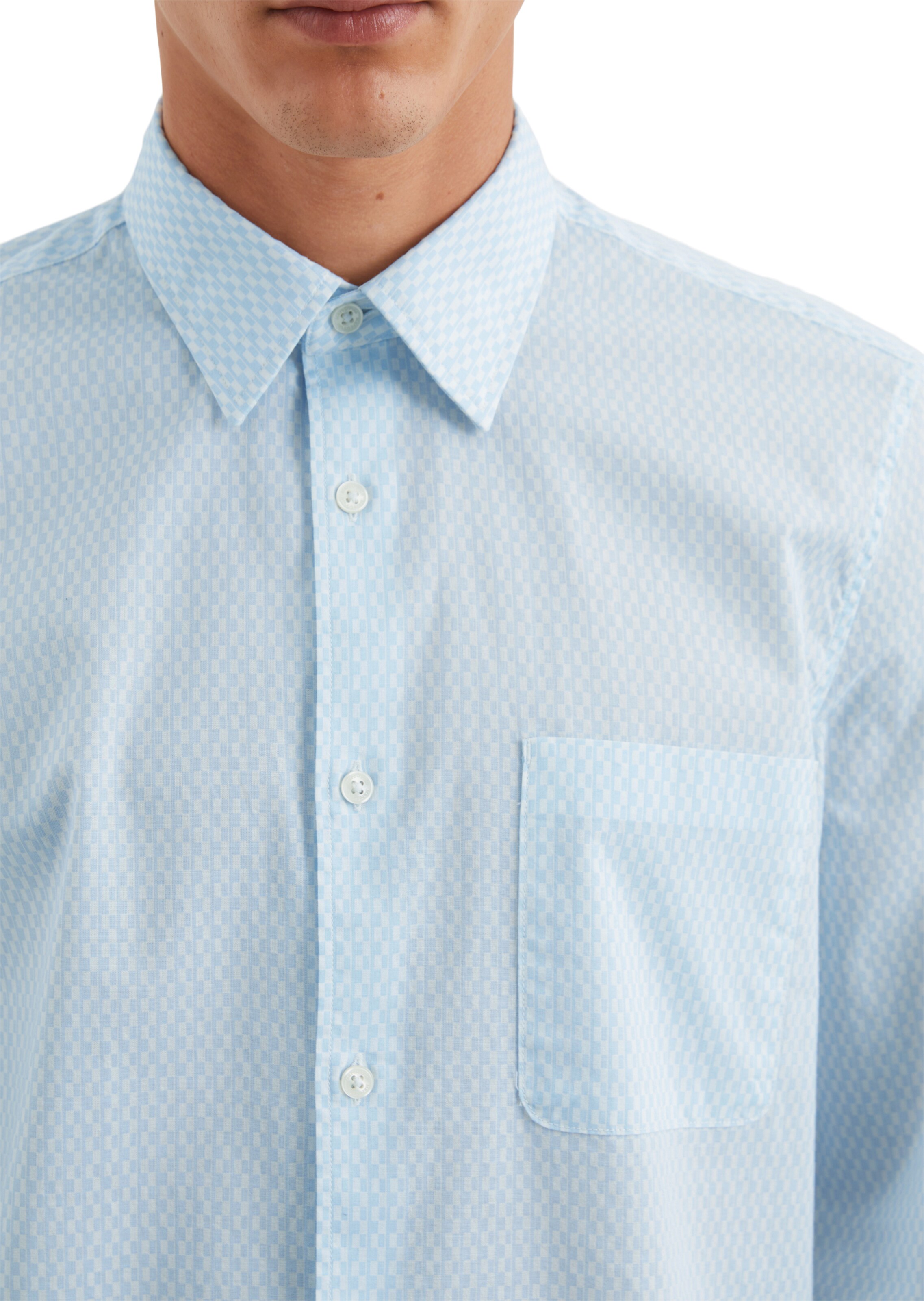 Marc O'Polo Regular Fit Hemd in Blau