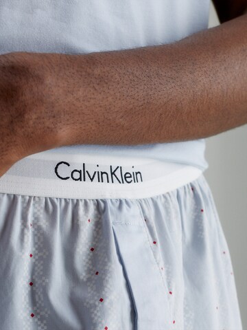Calvin Klein Underwear Pyjama kurz in Blau
