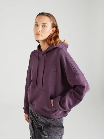 Hanorac 'Essentials' de la ALPHA INDUSTRIES pe mov: față