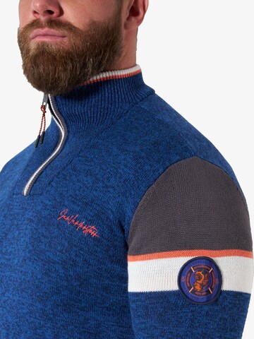 Jan Vanderstorm Pullover 'Bothi' in Blau