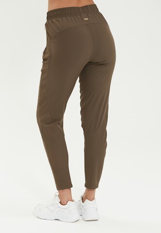 Athlecia Regular Sports trousers 'Timmie' in Brown