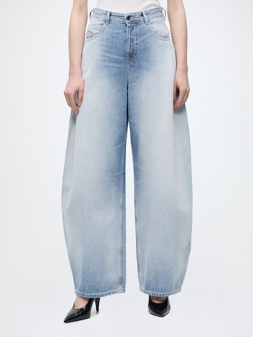 DIESEL Barrel Jeans '1987 D-KHELZ-B-S1' in Blue: front