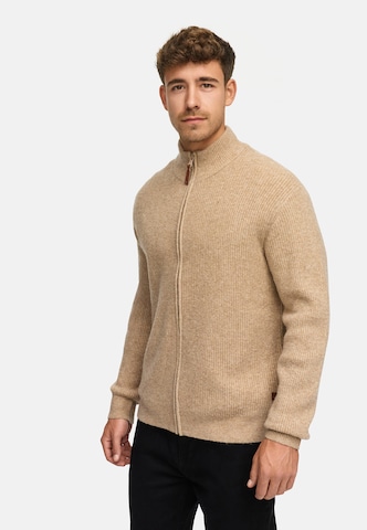 Vestes en maille 'Peace' INDICODE JEANS en beige