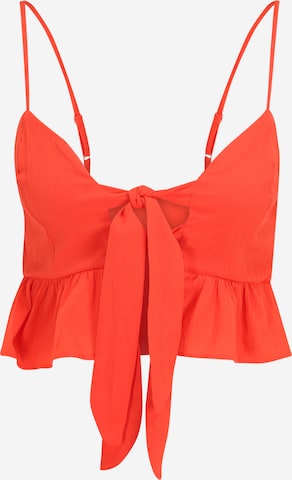 Trendyol - Top em vermelho: frente