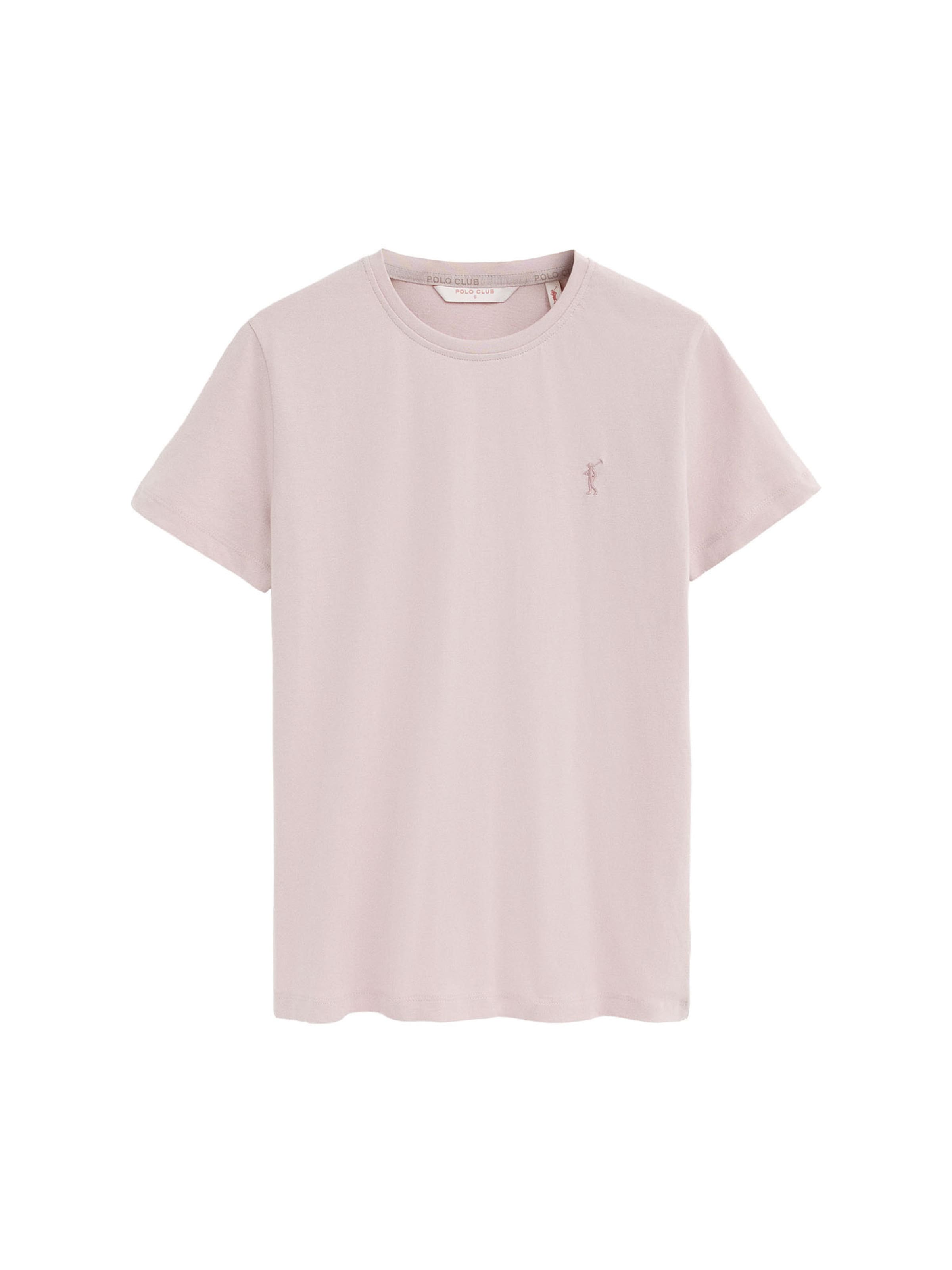 Polo Club Shirt in Pink: front