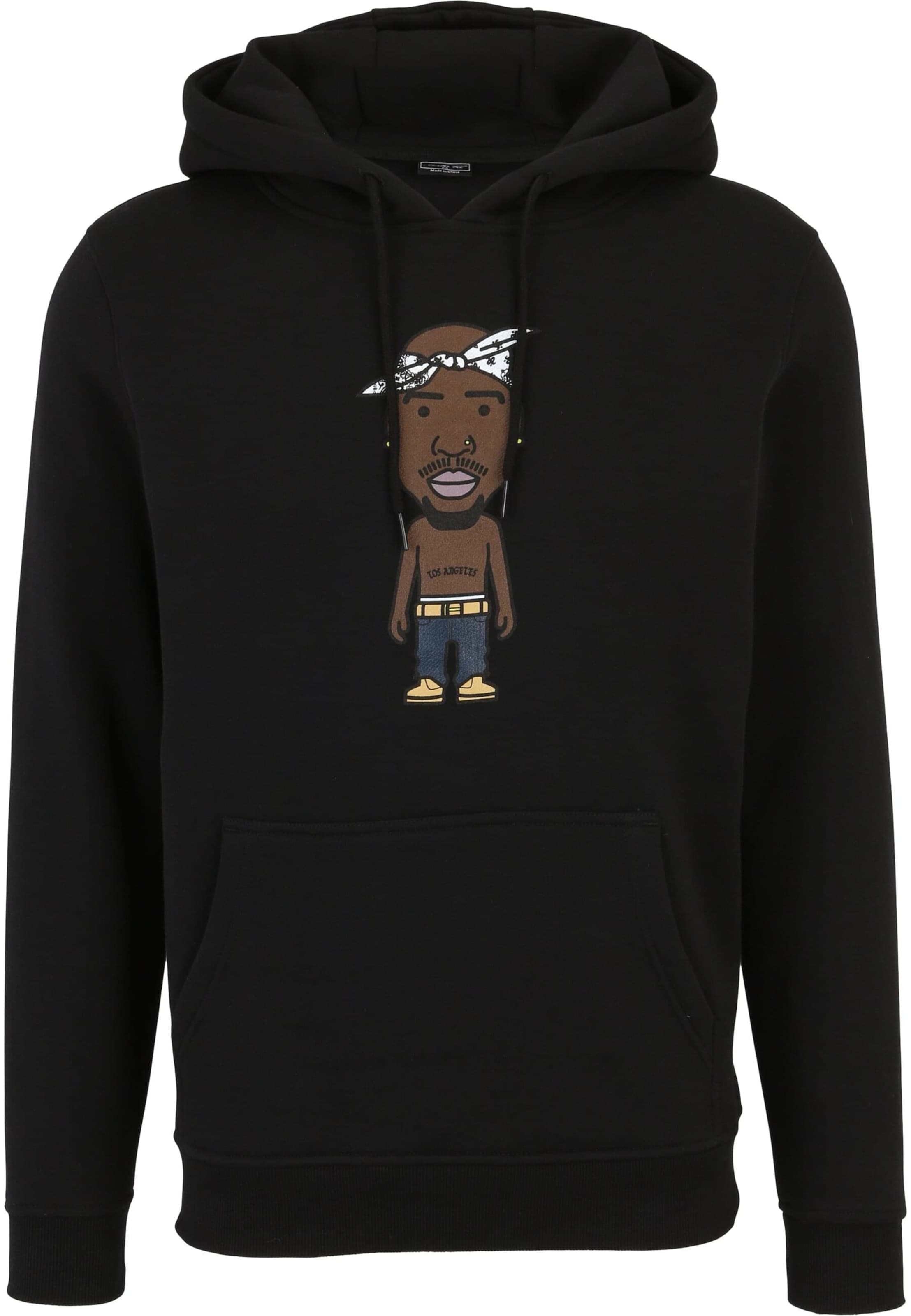 juoda Mister Tee Megztinis be užsegimo: priekis